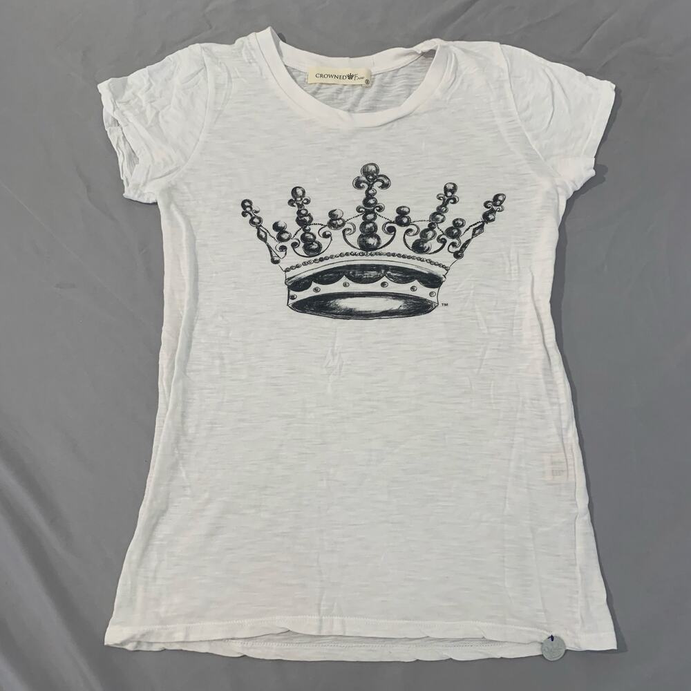 Crowned Free / Size S – White – Made in USA